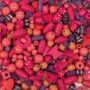 DIY Koraliki drewniane MAKRAMA MIX RÓŻ FIOLET 250g 2462006