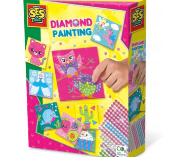 Diamentowe mozaiki do wyklejania + karty SES Creative