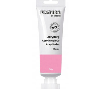 Farba Akrylowa RÓŻOWA w tubie 75ml