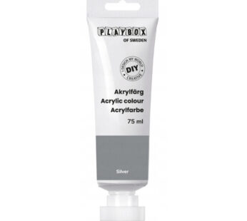 Farba Akrylowa SREBRNA SZARA w tubie 75ml