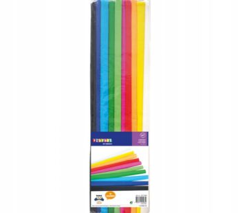 DIY Bibuła karbowana krepowa papier kolorowy dekoracyjny 2471549