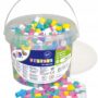 PASTELOWE MIX XL Koraliki do prasowania wysokość 10 mm Ø 9 mm 900 szt. 2456208
