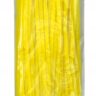 Druciki kreatywne puszyste wyciory ŻÓŁTE 30cm Ø6mm 100szt 2470050