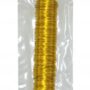 DIY Drut metalowy ZŁOTY dekoracja ozdoba 50m Ø0,5mm 2470474