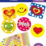 DIY Naklejki emotikony kolorowe buźki 1000szt. 2470625