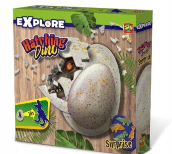 Duże jajo wykluj wyhoduj dinozaura SES Creative 25063