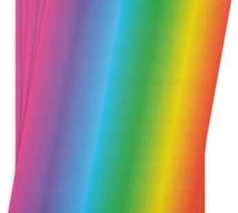DIY Papier tęczowy kolorowy dekoracja ozdoba 20 szt. 2470652