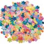 DIY Konfetti Cekiny kwiaty błyszczące Ø5-20mm 250g 2471351