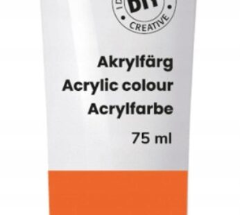 Farba Akrylowa POMARAŃCZOWA w tubie 75ml 2471674