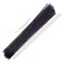 Druty metalowe CZARNE do dekoracji ozdoba DIY 40cm Ø1mm 100szt