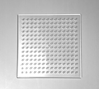 Szablon KWADRAT przezroczysta podkładka do koralików do prasowania 7,5 x 7,5cm 2456272 – kwadrat