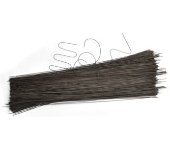 Druty metalowe CZARNE do dekoracji ozdoba DIY 40cm Ø1mm 550szt
