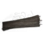 Druty metalowe CZARNE do dekoracji ozdoba DIY 40cm Ø1mm 550szt