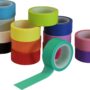 DIY Taśma wstążka dekoracyjna samoprzylepna Washi 5mx15mm 14szt 2471594