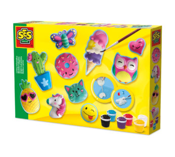 Odlewy gipsowe wesołe figurki SES Creative 01133