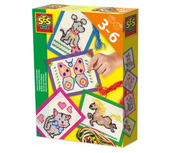 Zestaw do nauki wyszywania haft dzieci (3+) SES Creative 14838