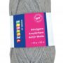 Przędza akrylowa włóczka 50 g Acryl SZARA 2470991