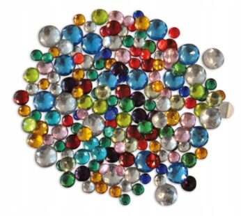 Kryształki, kamyki ozdobne dekoracyjne różnokolorowe 1000szt 2470726