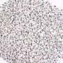 Koraliki litery alfabetu czarno-białe 7,5mm 500szt 2471174