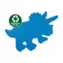 Szablon DINOZAUR TRICERATOPS kolorowa podkładka do koralików do prasowania SES Creative 06402