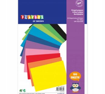 Papier A4 kolorowy 10 kolorów 100g 100szt 2471193