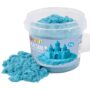 Piasek kinetyczny NIEBIESKI w wiaderku z rączką 1kg (3+)