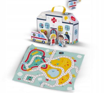 Szpital do zabawy dla dzieci w walizce (3+) SES Creative 18012