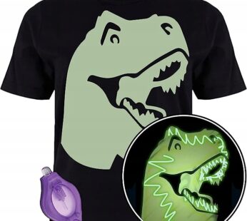Koszulka DINOZAUR T-shirt świecący w ciemności 9-11 lat Dinosaur Glow Shirt age 9-11