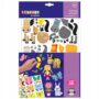 NAKLEJKI PUZZLE tworzenie figurek 6 arkuszy 2472160