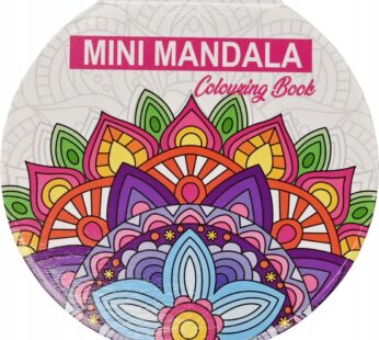 Mini Mandala Kolorowanka Okrągła 48 stron 3+ 8711851198311
