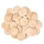 DIY KÓŁKA KRĄŻKI DREWNO SUROWE NATURAL Ø50mm 100szt 2470118