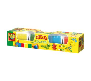 Zestaw CIASTOLINA bezglutenowa w czterech kolorach (2+) SES Creative 00465