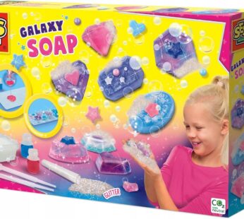 DIY Fabryka mydełek Galaxy Mydełka dla dzieci do zrobienia SES 14765 7+