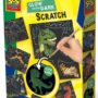 Zdrapka zdrapywanka świecąca w ciemności DINOZAUR (3+) SES Creative 14285