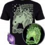 JEDNOROŻEC Kreatywna koszulka do malowania ŚWIECĄCA 7-8 lat Unicorn V2 Glow Shirt 7-8