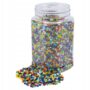 Koraliki szklane mix 10 kolorów Ø 2 mm 500 g 2470711