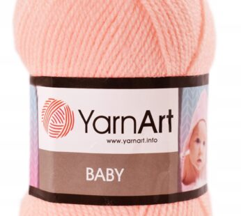 Włóczka YarnArt Baby 204 brzoskwiniowa 50 g