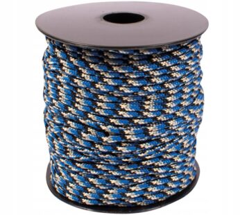 Sznurek w kolorze niebieski/czarny/biały Ø 2 mm 50 m 2472299