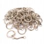Breloczek Brelok z łańcuszkiem metal niezawierający niklu 6 cm 10 szt. 2472319