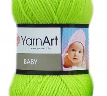 Włóczka Baby YarnArt 13854 jasny zielony jasnozielona