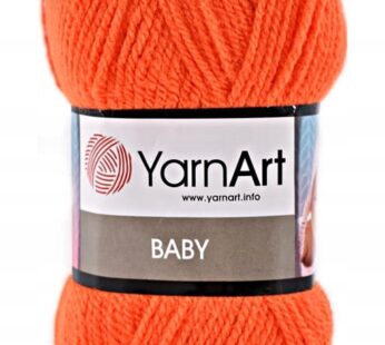 Włóczka YarnArt Baby 8279 pomarańczowa 50 g