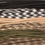 Sznurek do bransoletek breloczków kolor kamuflaż Ø 4 mm x 2,6 m 6 szt. 2472273