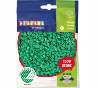 Koraliki do prasowania prasowanki 5 mm Zielone – Morska zieleń 1000 szt. 2456590