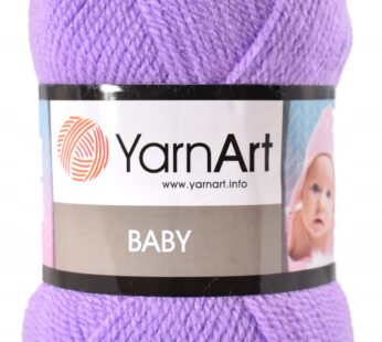 Włóczka YarnArt Baby 50 g 9560 fioletowa fiolet – fiołek