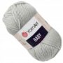 Włóczka YarnArt baby 855 50 g. 150 m jasny szary