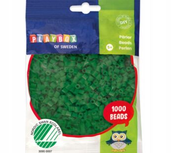 Koraliki do prasowania 5 mm Ciemnozielone 1000 szt