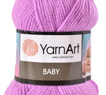 Włóczka YarnArt Baby 635 50 g różowa wrzos