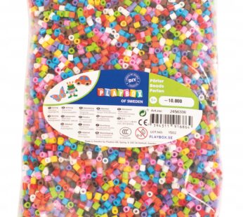 Koraliki do prasowania 10 kolorów mix 10.000 szt