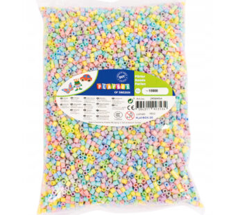 Koraliki do prasowania PASTELOWE kolorowe do DIY midi 5mm 10.000szt
