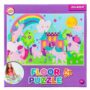 Puzzle Podłogowe JEDNOROŻCE 24 kawałki układanka dla dzieci XL 60 x 40 cm